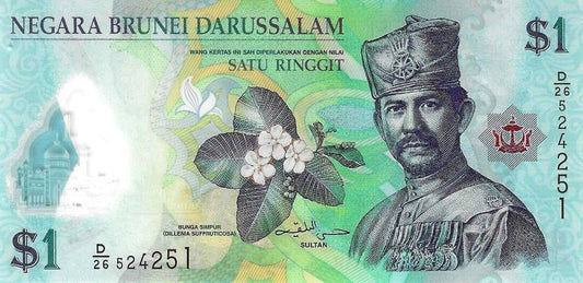 Brunei - 1 Ringgit 2013 (# 35b)