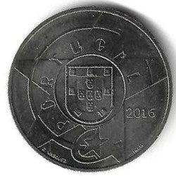 Portugal - 5 Euro 2016 (Km# 883) Modernismo