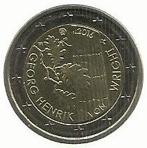 Finlandia - 2 Euro 2016 (Km# 287) George Henrik