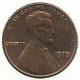 USA - 1 Cent 1979 (Km# 201)