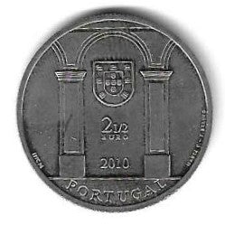 Portugal - 2,50 Euro 2010 (Km# ..) Terreiro Paço