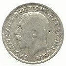 Inglaterra - 3 Pence 1919 (Km# 813)