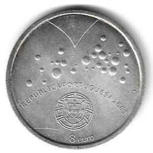 Portugal - 8 Euro 2003 (Km# 751) Futebol é Paixão