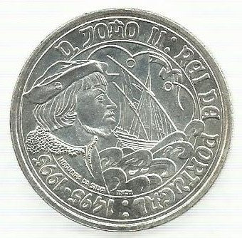 Portugal - 1000$00 1995 (Km# 685) D. João II