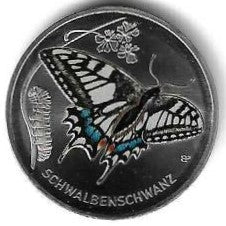 Alemanha - 5 Euro 2023 (Km# ..) Borboleta