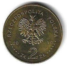 Polonia - 2 Zlote 2010 (KM# 737) Agosto 1968