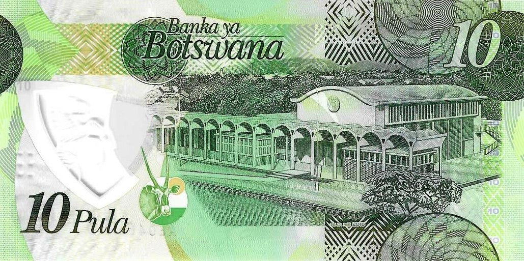 Botswana - 10 Pula 2018 (# 35a)