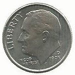 USA - 1 Dime 1993 (Km# 195a)