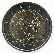 Estonia - 2 Euro 2017 (Km# 81) Independencia