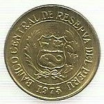 Peru - 10 Centavos 1975 (Km# 245)