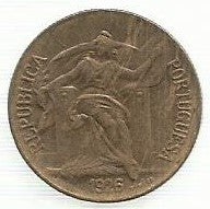 Portugal - 50 Centavos 1926 (Km# 575)