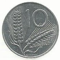 Italia - 10 Liras 1982 (Km# 93)