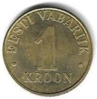 Estonia - 1 Kroon 2006 (Km# 35)