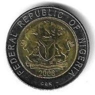 Nigéria - 1 Naira 2006 (Km# 18)