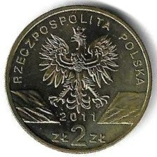 Polonia - 2 Zlote 2011 (Km# 762) Texugo