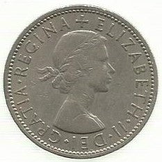 Inglaterra - 2 Shillings 1962 (Km# 906)