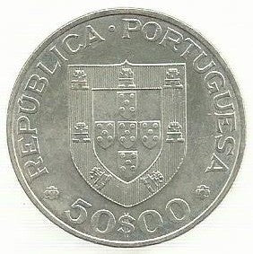 Portugal - 50$00 1969 (Km# 599)  Marechal Carmona