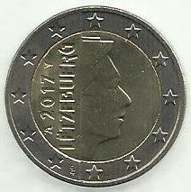 Luxemburgo - 2 Euro 2017 (Km# 93)