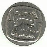 Africa Sul - 1 Rand 1992 (Km# 138)