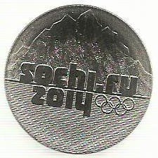 Russia - 25 Rublos 2011 (Km# 1298) Sochi 2014