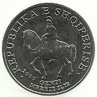 Albania - 50 Leke 2000 (Km# 79)