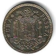 Espanha - 1 Peseta 1980 (Km# 827)