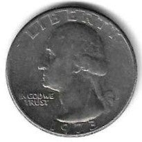 USA - 25 Cents 1973 (Km# 164a)