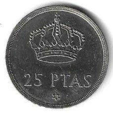 Espanha - 25 Pesetas 1978 (Km# 808)