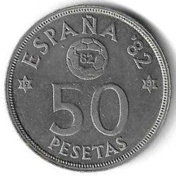 Espanha - 50 Pesetas 1981 (Km# 819)