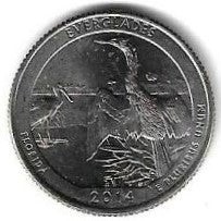 USA - 25 Cents 2014 (Km# 570) Everglades