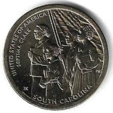 USA - 1 Dolar 2020 (Km#..) South Carolina