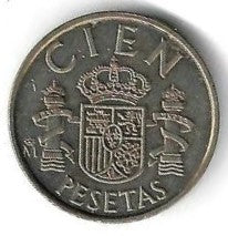 Espanha - 100 Pesetas 1983 (Km# 826)