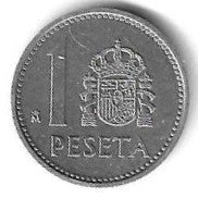 Espanha - 1 Peseta 1989 (Km# 821)