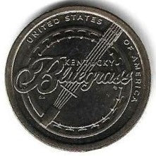 USA - 1 Dolar 2022 (Km# ..) Kentucky