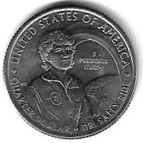 USA - 25 Cents 2022 (Km# 769) Dr. Sally Rice