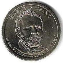 USA - 1 Dolar 2011 (Km# 500) Ulysses S. Grant