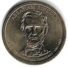 USA - 1 Dolar 2010 (Km# 478) Abraham Lincoln