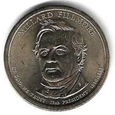 USA - 1 Dolar 2010 (Km# 475) Millard Fillmore