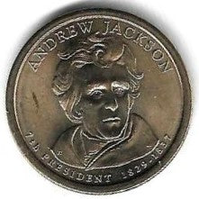 USA - 1 Dolar 2008 (Km# 428) Andrew Jackson