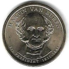 USA - 1 Dolar 2008 (Km# 429) Martin Van Buren