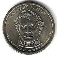 USA - 1 Dolar 2009 (Km# 453) Zachary Taylor