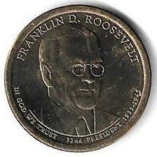 USA - 1 Dolar 2014 (Km# 574) Franklim Roosevelt