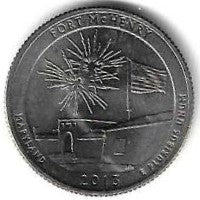 USA - 25 Cents 2013 (Km# 545) Fort McHenry