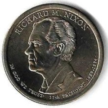 USA - 1 Dolar 2016 (Km# 619) Richard Nixon