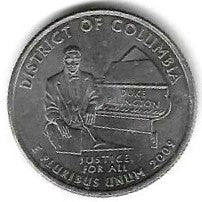 USA - 25 Cents 2009 (Km# 445) Columbia