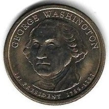 USA - 1 Dolar 2007 (Km# 401) George Washington