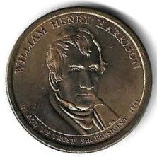 USA - 1 Dolar 2009 (Km# 450) William Henry Harrison