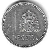 Espanha - 1 Peseta 1985 (Km# 821)