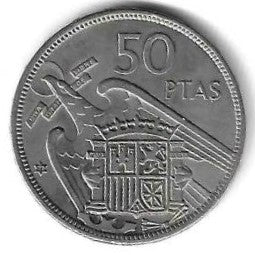 Espanha - 50 Pesetas 1971 (Km# 788)