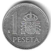 Espanha - 1 Peseta 1989 (Km# 821)